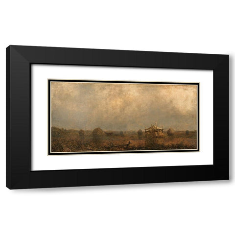 High Tide on the Marshes Black Modern Wood Framed Art Print with Double Matting by Heade, Martin Johnson