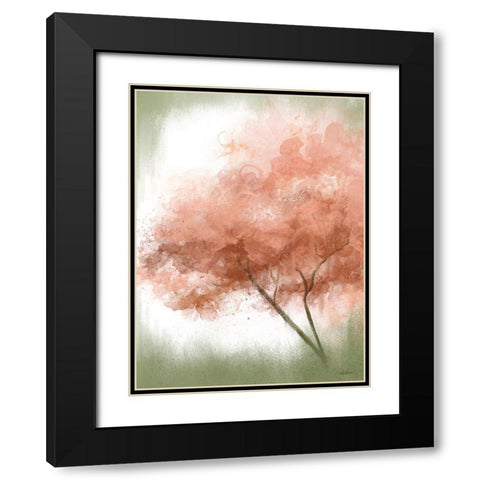 Dreamy Trees I Black Modern Wood Framed Art Print with Double Matting by Bawden, Angela