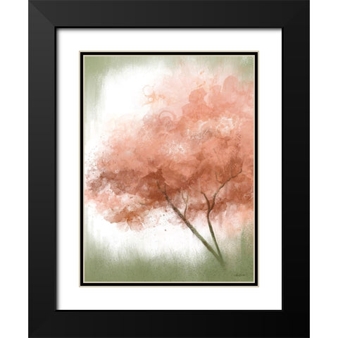 Dreamy Trees I Black Modern Wood Framed Art Print with Double Matting by Bawden, Angela