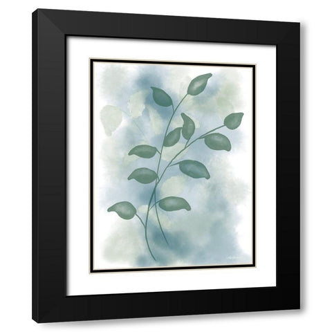 Bohemian Botanical I Black Modern Wood Framed Art Print with Double Matting by Bawden, Angela