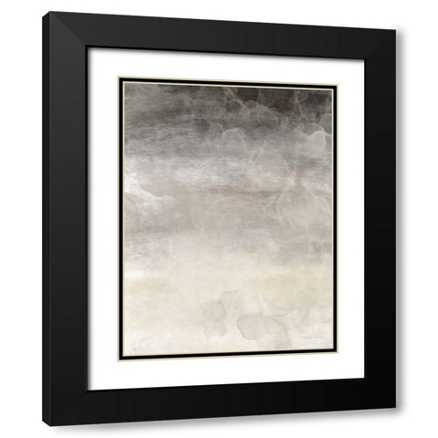 Hazy Gray Day Black Modern Wood Framed Art Print with Double Matting by Bawden, Angela