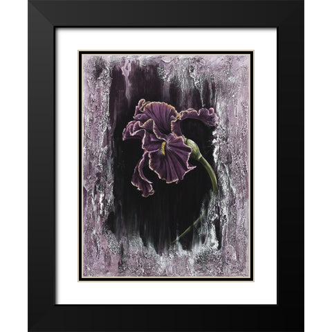 Grace Upon Grace Black Modern Wood Framed Art Print with Double Matting by Bawden, Angela
