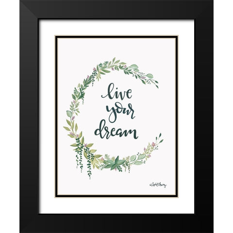 Family Love  need new title    Black Modern Wood Framed Art Print with Double Matting by Chavez, April