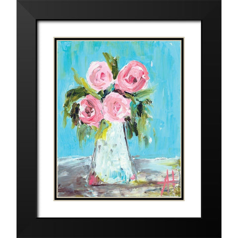 The Smell of Summertime Black Modern Wood Framed Art Print with Double Matting by Hilburn, Amanda