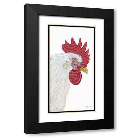 Mr. Doodle Black Modern Wood Framed Art Print with Double Matting by Justice, Ashley