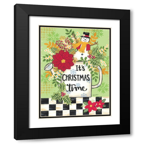 Its Christmas Time Black Modern Wood Framed Art Print with Double Matting by LaPoint, Annie