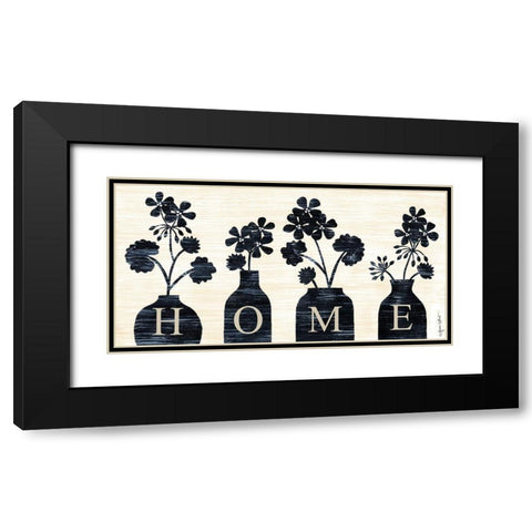 Home Black Modern Wood Framed Art Print with Double Matting by LaPoint, Annie