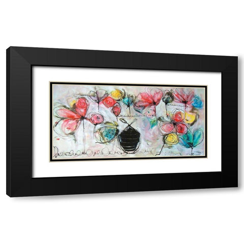 Maternity Black Modern Wood Framed Art Print with Double Matting by Rodridgue, Annie