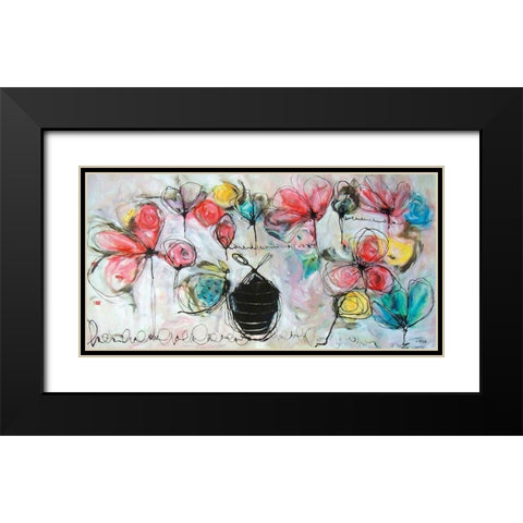 Maternity Black Modern Wood Framed Art Print with Double Matting by Rodridgue, Annie