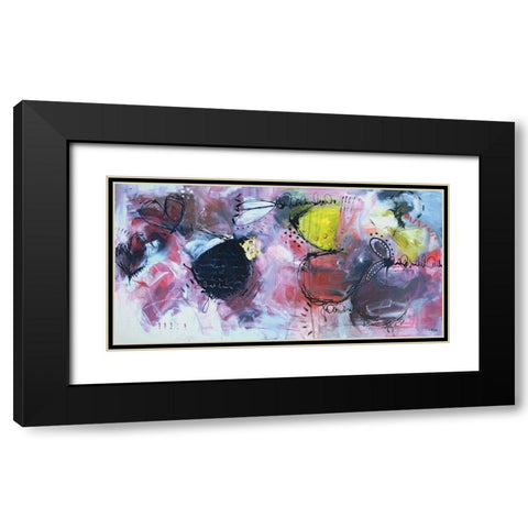 Dance Without You Black Modern Wood Framed Art Print with Double Matting by Rodridgue, Annie