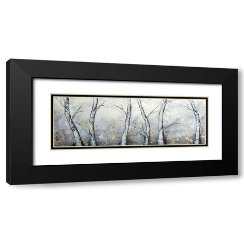 Into the Forest Black Modern Wood Framed Art Print with Double Matting by Hallowell, Britt