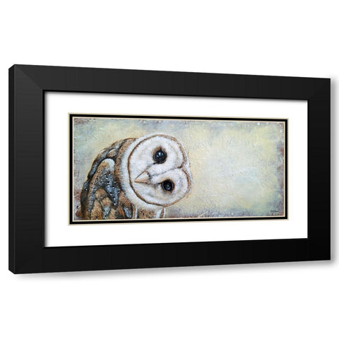 Curiosity Black Modern Wood Framed Art Print with Double Matting by Hallowell, Britt