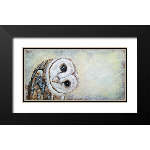 Curiosity Black Modern Wood Framed Art Print with Double Matting by Hallowell, Britt