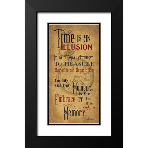 Memories   Black Modern Wood Framed Art Print with Double Matting by Jacobs, Billy