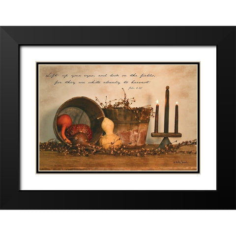 Already to Harvest         Black Modern Wood Framed Art Print with Double Matting by Jacobs, Billy