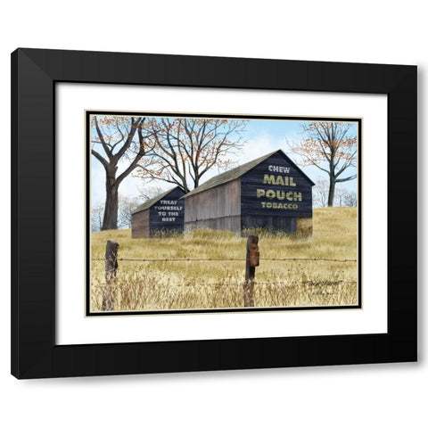 Treat Yourself Black Modern Wood Framed Art Print with Double Matting by Jacobs, Billy
