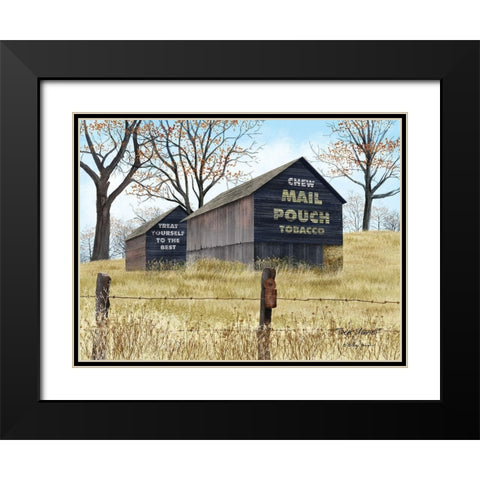 Treat Yourself Black Modern Wood Framed Art Print with Double Matting by Jacobs, Billy