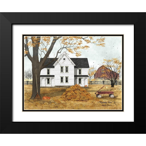 Remember When Black Modern Wood Framed Art Print with Double Matting by Jacobs, Billy