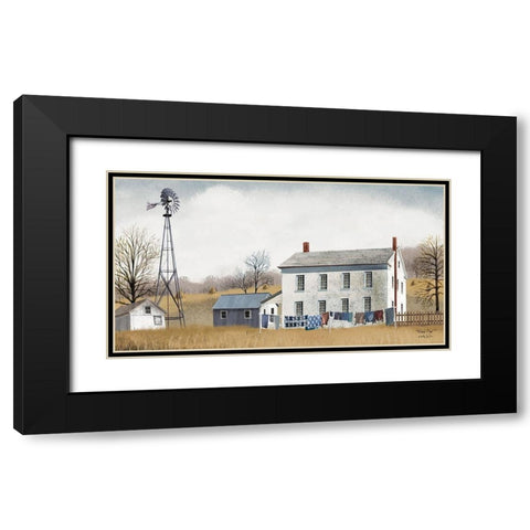 Wash Day       Black Modern Wood Framed Art Print with Double Matting by Jacobs, Billy