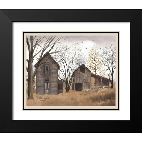 Forgotten Homestead        Black Modern Wood Framed Art Print with Double Matting by Jacobs, Billy