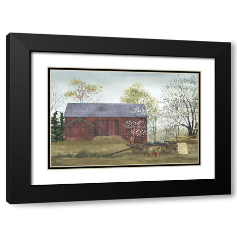 Flower Wagon      Black Modern Wood Framed Art Print with Double Matting by Jacobs, Billy