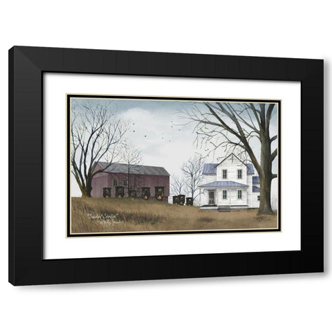 Sunday Service      Black Modern Wood Framed Art Print with Double Matting by Jacobs, Billy