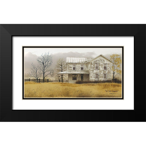 Old Homeplace     Black Modern Wood Framed Art Print with Double Matting by Jacobs, Billy