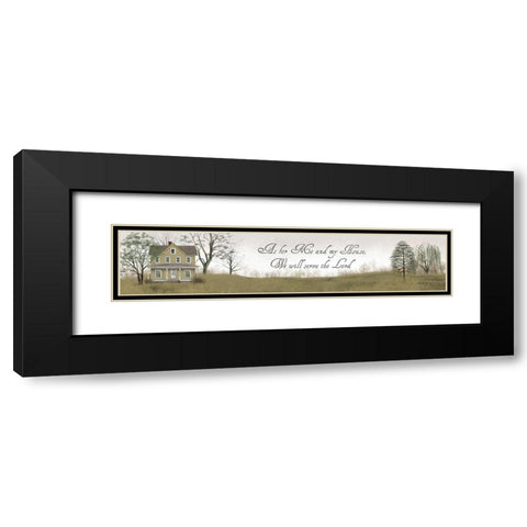 As For Me          Black Modern Wood Framed Art Print with Double Matting by Jacobs, Billy