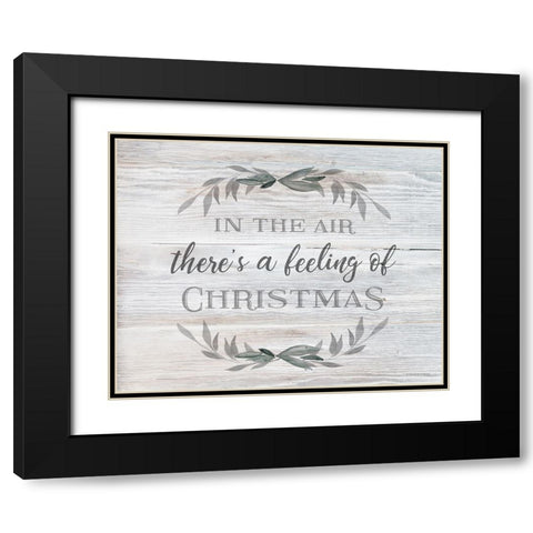 In the Air   Black Modern Wood Framed Art Print with Double Matting by Bluebird Barn