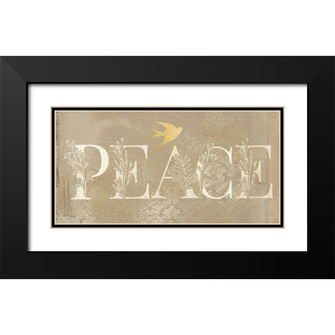 Heaven And Nature Black Modern Wood Framed Art Print with Double Matting by Bluebird Barn