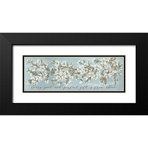 Every Good and Perfect Gift Black Modern Wood Framed Art Print with Double Matting by Jacobs, Cindy