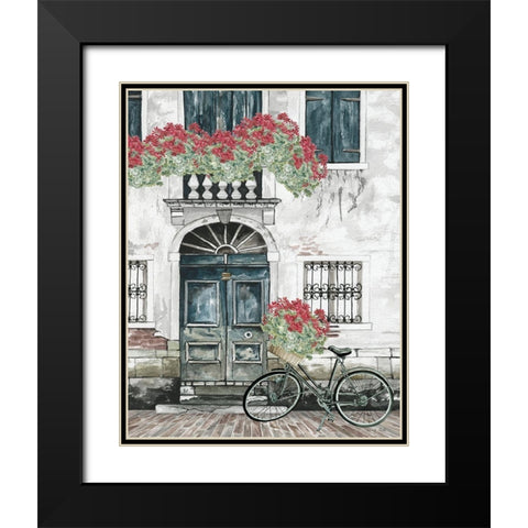 City Life III Black Modern Wood Framed Art Print with Double Matting by Jacobs, Cindy