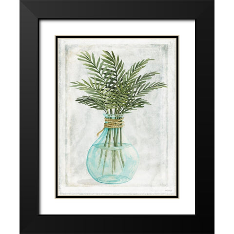 Perfect Palms I Black Modern Wood Framed Art Print with Double Matting by Jacobs, Cindy
