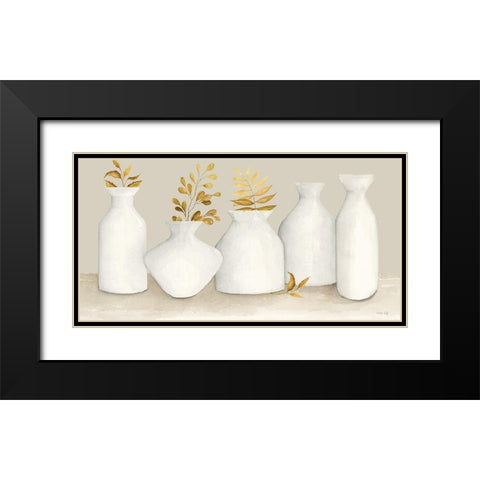 Autumn Still Life II Black Modern Wood Framed Art Print with Double Matting by Jacobs, Cindy