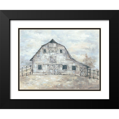 Rustic Beauty Black Modern Wood Framed Art Print with Double Matting by Coules, Debi
