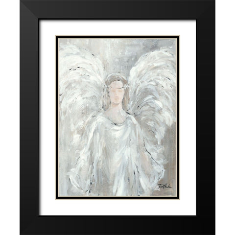 To Be Brave   Black Modern Wood Framed Art Print with Double Matting by Coules, Debi