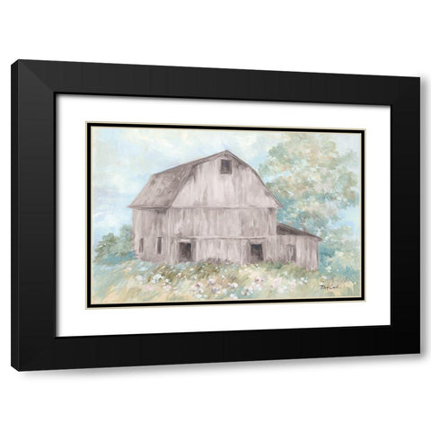 Beautiful Day on the Farm Black Modern Wood Framed Art Print with Double Matting by Coules, Debi
