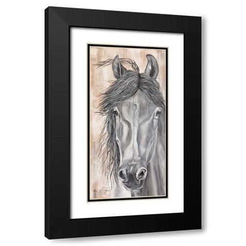 Neightural Beauty Black Modern Wood Framed Art Print with Double Matting by Fifer, Diane