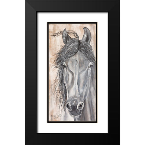 Neightural Beauty Black Modern Wood Framed Art Print with Double Matting by Fifer, Diane