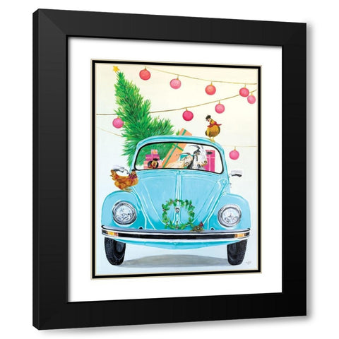 The Most Wonderful Time of the Year Black Modern Wood Framed Art Print with Double Matting by Fifer, Diane