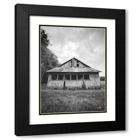 Seen Better Days  Black Modern Wood Framed Art Print with Double Matting by Quillen, Donnie