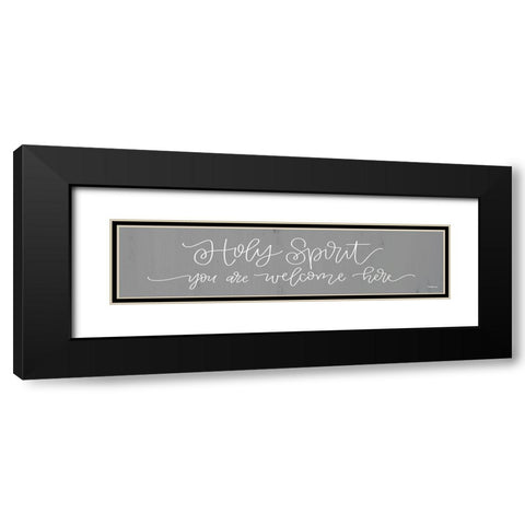 Holy Spirit   Black Modern Wood Framed Art Print with Double Matting by Imperfect Dust