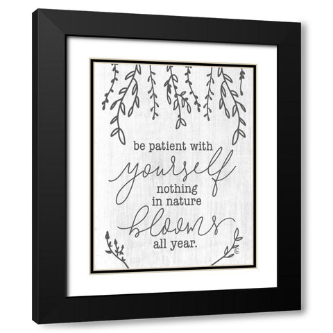 Blooms All Year   Black Modern Wood Framed Art Print with Double Matting by Fearfully Made Creations