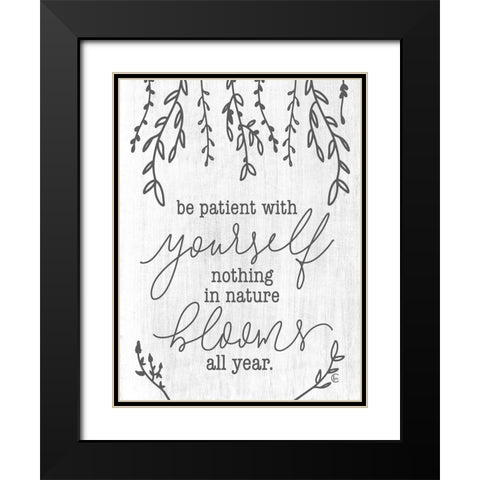 Blooms All Year   Black Modern Wood Framed Art Print with Double Matting by Fearfully Made Creations