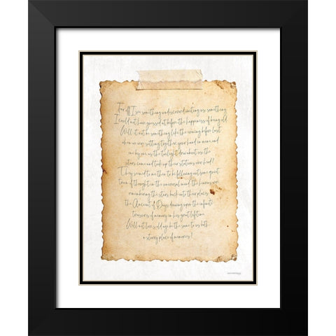 Happiness of Being Old    Black Modern Wood Framed Art Print with Double Matting by Front Port Pickins