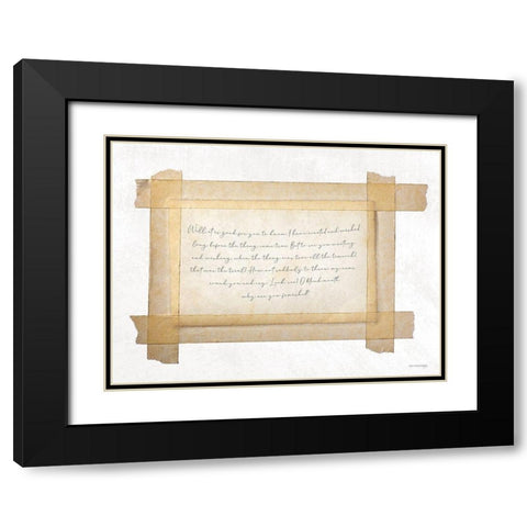 Waiting and Wishing    Black Modern Wood Framed Art Print with Double Matting by Front Port Pickins