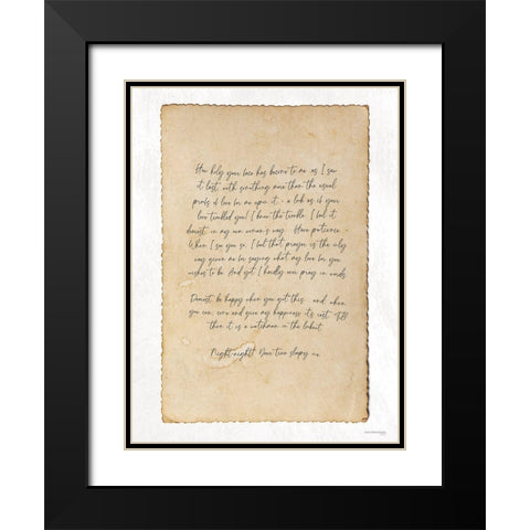 Watchman on the Lookout    Black Modern Wood Framed Art Print with Double Matting by Front Port Pickins