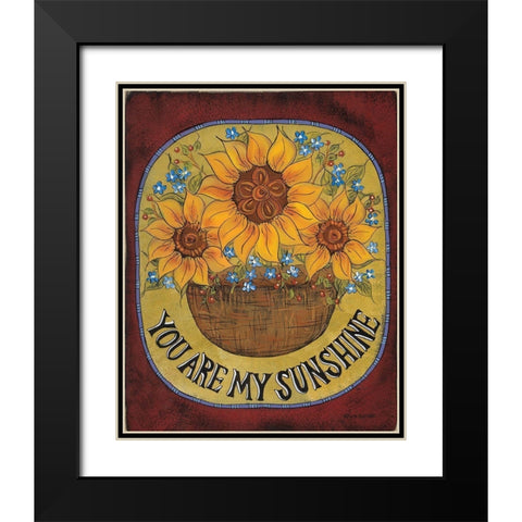 Summer Day Black Modern Wood Framed Art Print with Double Matting by Hilliker, Lisa