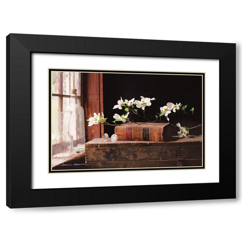 Natures Law Black Modern Wood Framed Art Print with Double Matting by Hoover, Irvin