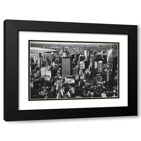 Many Stories Black Modern Wood Framed Art Print with Double Matting by Spivey, Justin